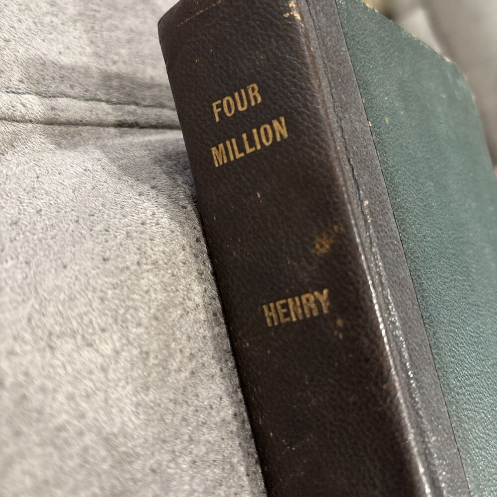 The Four Million By O. Henry Book Hardcover 1912 Doubleday Review Of Reviews
